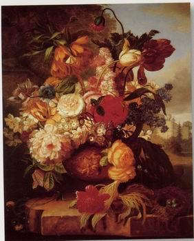 unknow artist Floral, beautiful classical still life of flowers.104 Germany oil painting art